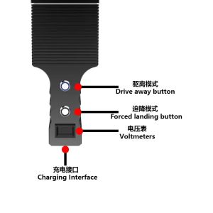 OEM 1km Handheld UAV Drone Detector 50W Battery Powered