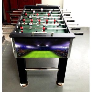 Kiker Match Football Game Table Comfortable Soft Hand Grip With Chromed Parts