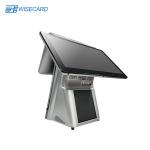 Wireless Desktop Dual Touch Screen POS Machine RK3399 Processor Wins / Android