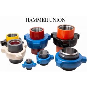 China API Fig100, Fig200, Fig206, Fig402, Fig602, Fig1002 NPT Threaded Butt Weld FMC Weco Type Hammer Unions on sale