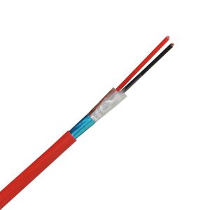 2 Cores PVC Jacket FPLR Fire Alarm Cable with Unscreened Copper Core