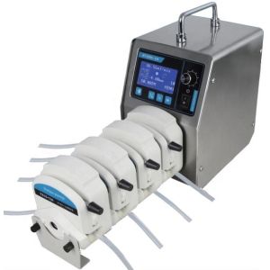 multi channel flow rate peristaltic pump for laboratorial applications