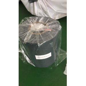 Decorative Vinyl Fence Tape Stone Pattern Imprint PVC Fence Screen Strip