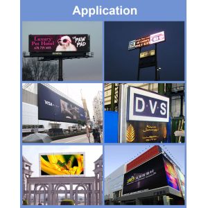 P4 Outdoor Advertising Display Customized Cabinet With 100000 Hours Lifespan