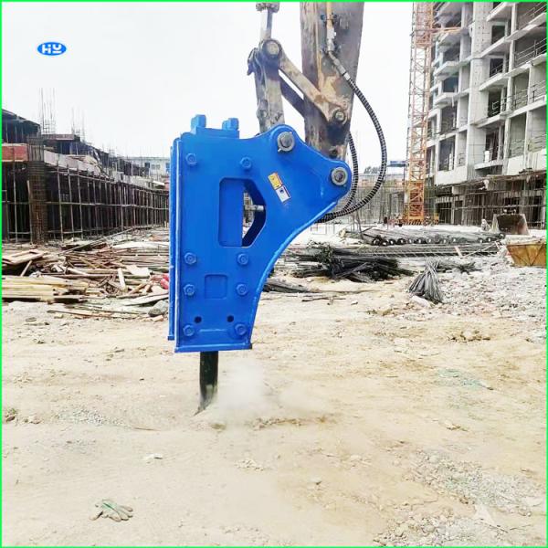 Quality ISO Steel Hydraulic Excavator Hammers Breaker Of Varying Heights wholesale
