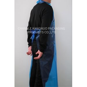 Blue Medical Disposable Polythene Aprons On The Roll , 200Pcs / Roll Packing