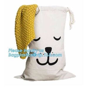 Wholesale promotional eco friendly custom printed logo plain canvas drawstring