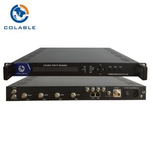 Cheap DTT System IP To RF Modulator 4 Ch ASI To RF DVB - T2 Modulator COL5602 for sale