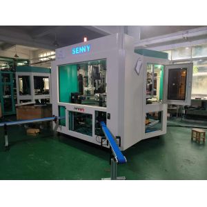 China 3 Color 60pcs/Min Bottle Screen Printer With Wireless Tablet Control And Visual Positioning For Accurate on sale