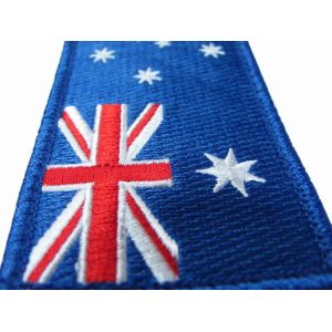 National Flags Custom Embroidered Patch Offset Printing PMS Sustainable