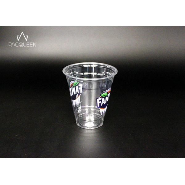 Quality Custom Printed Disposable Cold Cups , Plastic Drinking Cups High Clarity wholesale