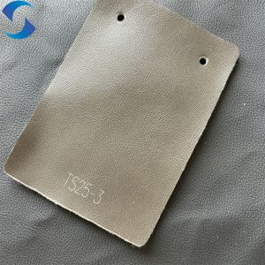 100 Polyester Non Woven Backing Technics PVC Leather Fabric Oil Wax Leather Soft