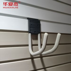 Easy Install PVC Slat Wall Panel Hooks Garage Panel Wall Frame Waterproof For