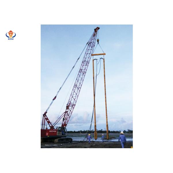 Industrial Construction Vibro Flotation Vibro Replacement Stone Columns Ground