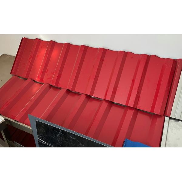 High quality DX51D Metal Roof and Cladding 0.43mm TCT corrugated wall cladding Corrosion resistant