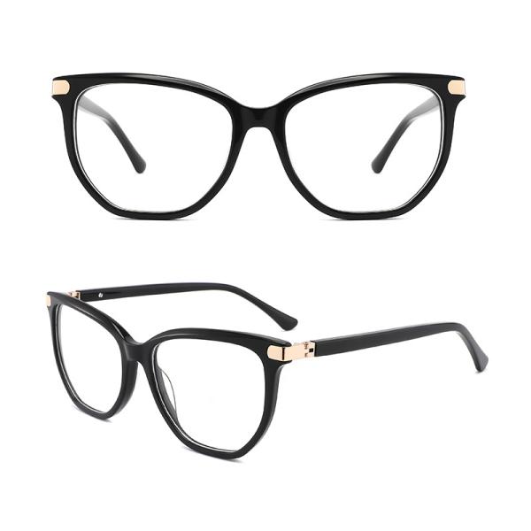 Quality Pure Handmade cat eye acetate glasses With Multi Color 180° Flexible Hinges wholesale