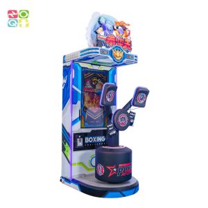42 Inch LCD Amusement Boxing Arcade Machine Coin Operated Kick And Punch