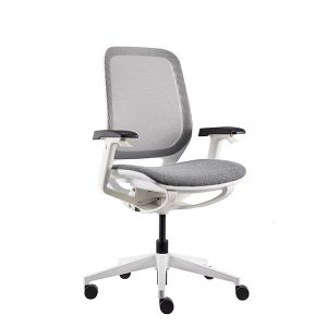 Mid Back Desk Chair without Mechanism Breathable Mesh Ofiice Chair