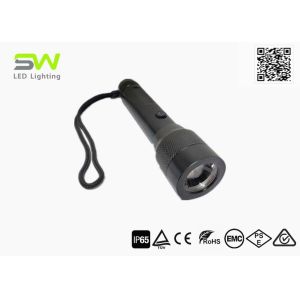 550 Lumens Focusing LED Flashlight Rechargeable Torch 1100 Lm Turbo Mode