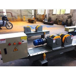 40T Conventional Tank Turning Rolls , Bolt Adjustment Pipe Welding Rollers