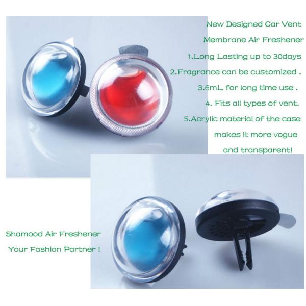 Round Crystal Essential Oil Air Freshener Strongest Air Freshener