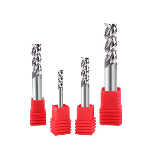 Quality Factory Sales High Quality Solid Carbide 3 Flute Flat End Mills Aluminium Milling Cutter  for CNC Machines Bits wholesale