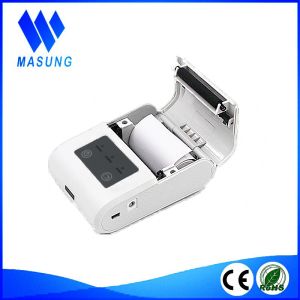 High Speed Mini handheld type portable thermal printer 58mm support bluetooth interface