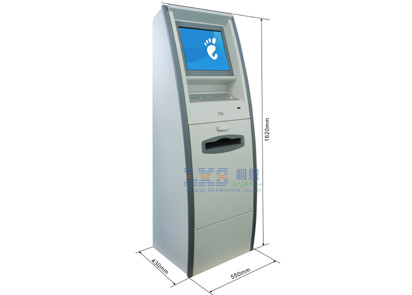 Quality Custom PC System Half Outdoor Kiosk , Photo Printing Totem Kiosk With HDD 500G wholesale