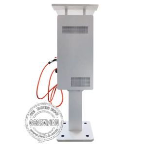 32" Waterproof Self Service Kiosk Ev Charger Drive Through With Led Lamps
