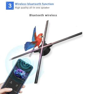 2023 The Latest 3D Holographic Projector Holographic Projection Fan
