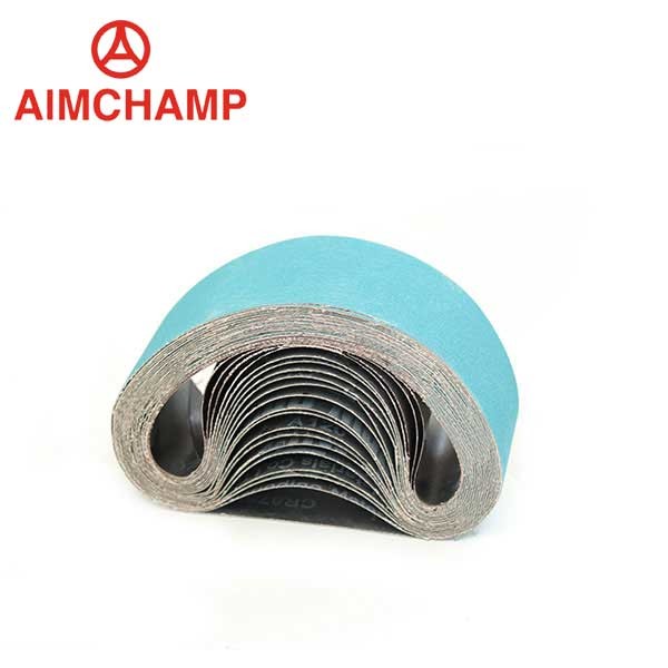 Quality 120 Grit Metal Zirconia Abrasive Belt Coated Abrasive Cloth Roll wholesale