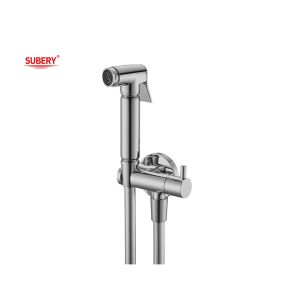 China Handheld Toilet Bathroom OEM Shattaf Set Handheld Shower Bidet PVC Hose 1.50m on sale