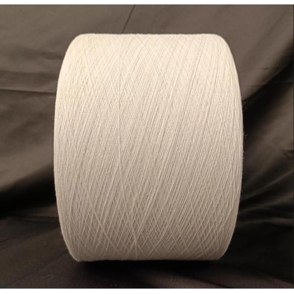 Ne 6/1 8/1 10/1 Optical White / Raw White Regenerated Cotton Yarn For Knitting
