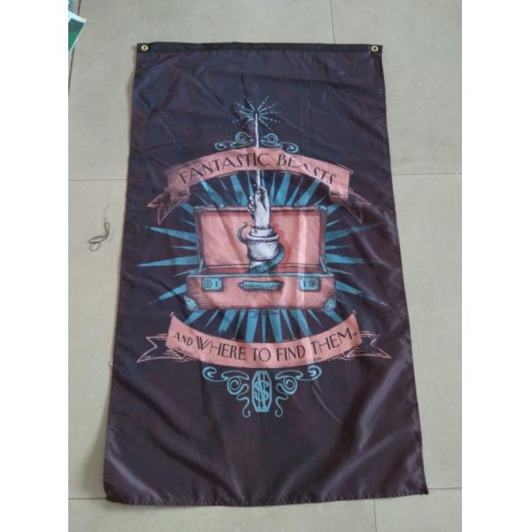 Washable Square Backdrop Wall Banner For Bedroom Screen Printing