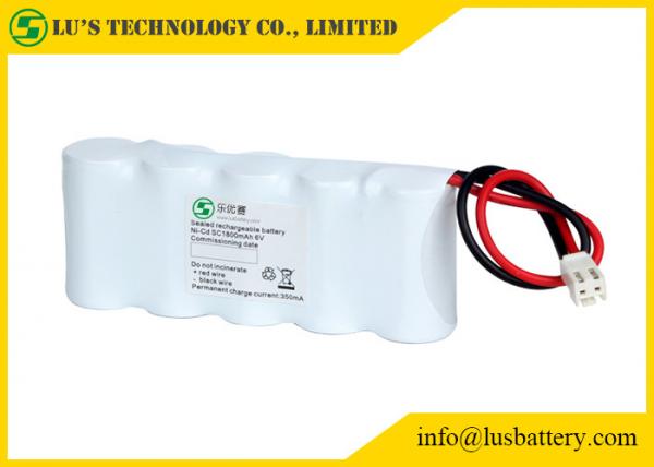 Quality High Reliability 6v 1800mah Battery Pack Rechargeable Battery 1800mah wholesale