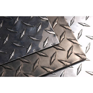 Quality Decorative Stainless Steel Checkered Plate 201 304 Embossed Colored Sheet wholesale