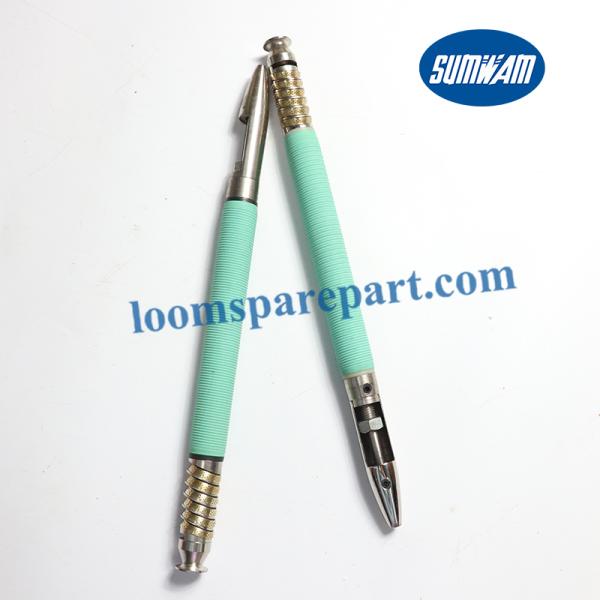 Picanol Rubber Roller Temple Cylinder,2Ring L=340.50mm Rubber roller*1+4*24 Rubber Roller=211mm