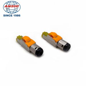 PC RJ45 Unshielded Connector For Network Communication