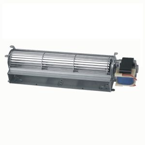 220V AC Tangential Cross Flow Fan 420mm High Speed Ball Bearing Metal Frame