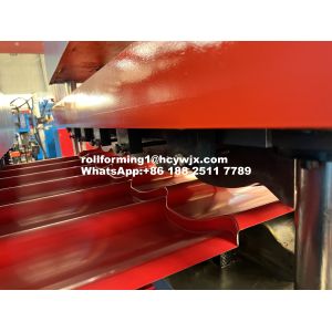Double Layer Cold Roll Forming Machine With C15 AND TR10-113 PROFILE
