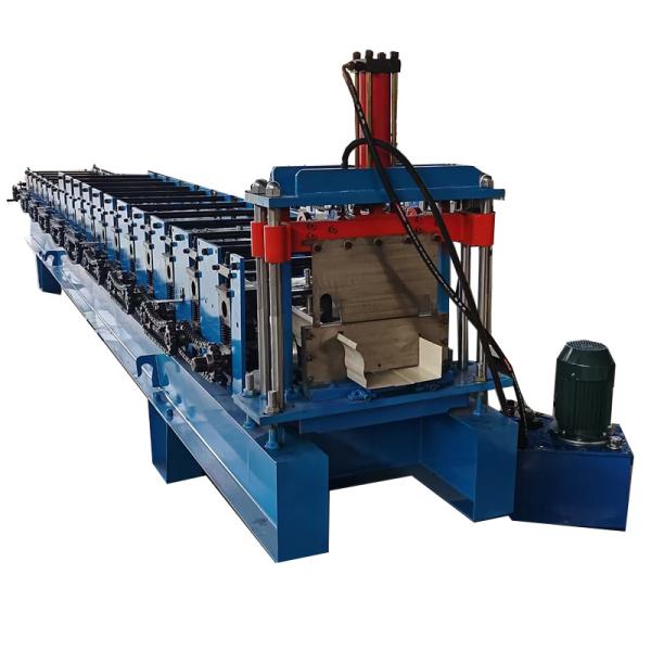Quality Automated Hydraulic Cutting Downpipe Forming Machine with PLC Control wholesale