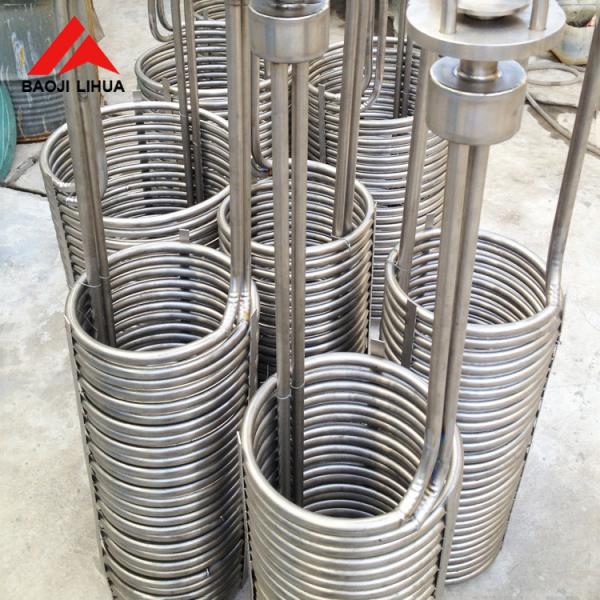 Quality Mechanical Annealed Titanium Cooling Coil For Heat Exchanger wholesale