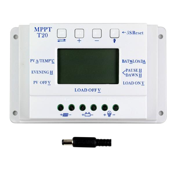 Quality 12V 24V Solar High Voltage Wind MPPT Solar Charge Controller 20A 30A 40A wholesale