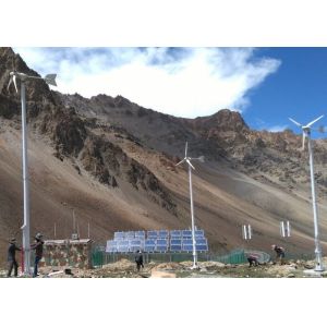 Cheap Renewable Energy 3KW Wind Turbine With Solar Panel For Power Station Home Use for sale