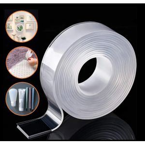 2 Millimeters Nano Tape 100% PP 3 Meters Transparent