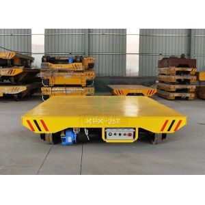 4 wheel electric car new design running on rails for workshop handling