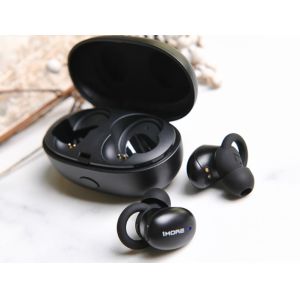 Black Wireless Bluetooth In - Ear Wireless Headphones Bean Headset For Apple