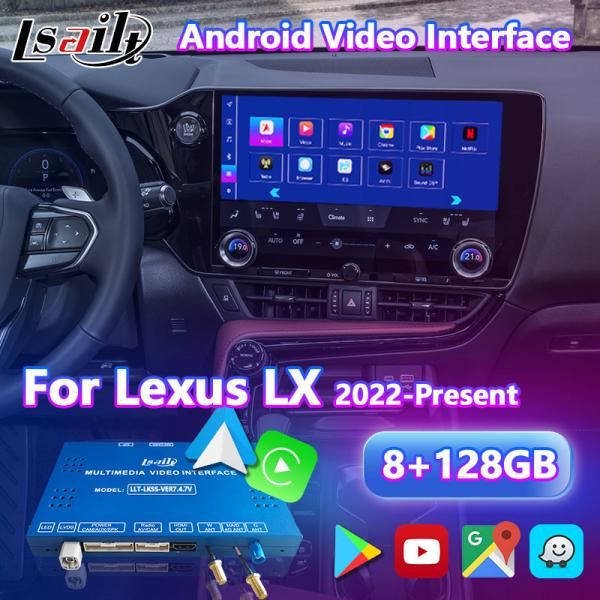 Lsailt Android Carplay Multimedia Video Interface for 2022-Present Lexus LX