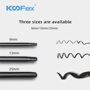 Automatic Tourmaline Ceramic Barrel Curling Wand Anti Scalding Adjustable Temp