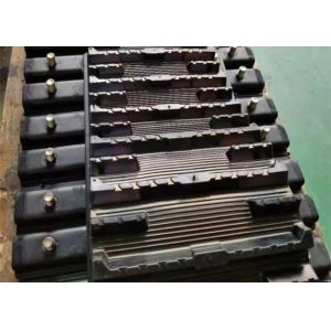 Snowmobile Track Crawler Customized 60mm Pitch 28 Link For Agricultural Machines